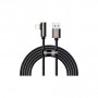 Дата кабель USB 2.0 AM to Lightning 1.0m CALCS 2.4A 90 Legend Series Elbow Black Baseus (CALCS-01)