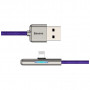 Дата кабель USB 3.1 AM to Lightning 2.0m CAL7C 1.5A 90 Purple Baseus (CAL7C-B05)