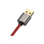 Дата кабель USB 3.1 AM to Type-C 1.0m CATCS 66W 90 Legend Series Elbow Red Baseus (CACS000409)