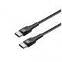 Дата кабель USB-C to USB-C 0.3m 3А black ColorWay (CW-CBPDCC054-BK)