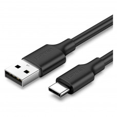 Дата кабель USB 2.0 AM to Type-C 3.0m 3.0A 18W US287 Black Ugreen (60826)