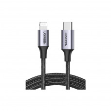 Дата кабель USB-C to Lightning 1.5m US304 MFI White Ugreen (US304/70524)