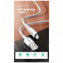 Дата кабель USB 2.0 AM to Lightning 1.0m US155 MFI White Ugreen (US155/20728)