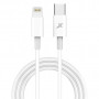 Дата кабель USB-C to Lightning 12W CL-03W White Grand-X (CL-03W)