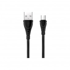 Дата кабель USB 2.0 AM to Micro 5P 1.0m SC-112m Black XoKo (XK-SC-112m-BK)