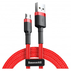 Дата кабель USB 2.0 AM to Micro 5P 2.0m 1.5A Red Baseus (CAMKLF-C09)