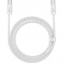 Дата кабель USB-C to USB-C 2.0m 5A White Baseus (CALD000302)