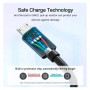 Дата кабель USB 2.0 AM to Micro 5P 1.2m 2.4A PVC Choetech (AB003)