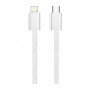 Дата кабель USB-C to Lightning 1.0m 27W grey ColorWay (CW-CBPDCL061-GR)