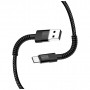 Дата кабель USB 2.0 AM to Type-C 1.0m 2.4А black ColorWay (CW-CBUC063-BK)