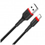 Дата кабель USB 2.0 AM to Type-C 1.0m 2.4А black ColorWay (CW-CBUC064-BK)