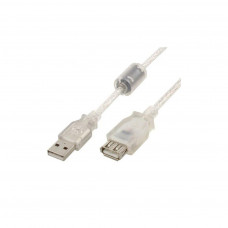 Дата кабель USB 2.0 AM/AF 2.0m Cablexpert (CCF-USB2-AMAF-TR-2M)