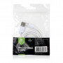 Дата кабель USB 2.0 AM to Lightning PVC 1m white Vinga (VCPDCL1W)