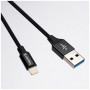 Дата кабель USB 2.0 AM to Lightning 1.0m black ColorWay (CW-CBUL004-BK)