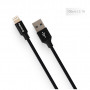 Дата кабель USB 2.0 AM to Lightning 1.0m black ColorWay (CW-CBUL004-BK)