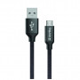 Дата кабель USB 2.0 AM to Micro 5P 1.0m black ColorWay (CW-CBUM002-BK)