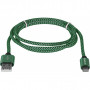 Дата кабель USB 2.0 AM to Lightning 1.0m ACH01-03T 2.1A green Defender (87810)