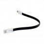 Дата кабель USB 2.0 AM to Micro 5P 0.18m black Extradigital (KBU1786)