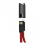 Дата кабель USB 2.0 AM to Lightning 0.22m red ColorWay (CW-CBUL021-RD)