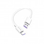 Дата кабель USB 2.0 AM to Type-C 1.0m 5A white ColorWay (CW-CBUC019-WH)