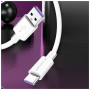 Дата кабель USB 2.0 AM to Type-C 1.0m 5A white ColorWay (CW-CBUC019-WH)