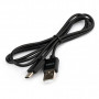 Дата кабель USB 2.0 AM to Type-C 1.0m 3A 18W PVC black Vinga (VCPUSBTC3ABK)