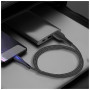 Дата кабель USB 2.0 AM to Lightning 1.0m led black ColorWay (CW-CBUL034-BK)