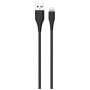 Дата кабель USB 2.0 AM to Lightning 1.0m black ColorWay (CW-CBUL024-BK)