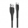 Дата кабель USB 2.0 AM to Micro 5P 1.0m led black ColorWay (CW-CBUM034-BK)