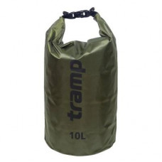 Гермомішок Tramp PVC Diamond Rip-Stop оливковый 10л (TRA-111-olive)