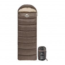 Спальний мішок Naturehike U150 NH20MSD07 Brown Right (6927595764381-R)