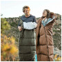 Спальний мішок Naturehike U150 NH20MSD07 Brown Right (6927595764381-R)