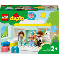 Конструктор LEGO DUPLO Town Похід до лікаря 34 деталі (10968)