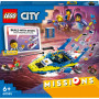 Конструктор LEGO City Missions Детективні місії водної поліції 278 деталей (60355)