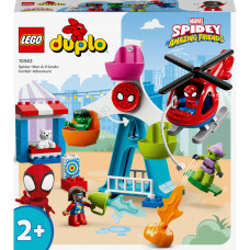 Конструктор LEGO DUPLO Super Heroes Людина-Павук і друзі: Пригоди на ярмарку 41 деталь (10963)