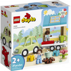 Конструктор LEGO DUPLO Town Сімейний будинок на колесах 31 деталь (10986)