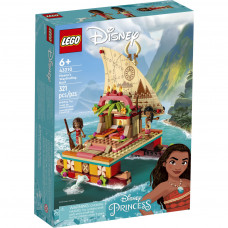 Конструктор LEGO Disney Princess Пошуковий човен Ваяни 321 деталь (43210)