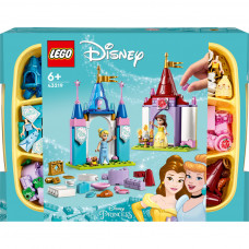 Конструктор LEGO Disney Princess Творчі замки діснеївських принцес 140 деталей (43219)