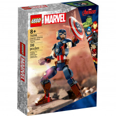 Конструктор LEGO Marvel Фігурка Капітана Америка для складання 310 деталей (76258)