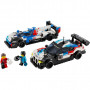 Конструктор LEGO Speed Champions Гоночні автомобілі BMW M4 GT3 та BMW M Hybrid V8 676 деталей (76922)