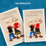 Конструктор Pantasy Popeye Папай з Оливою (86401)