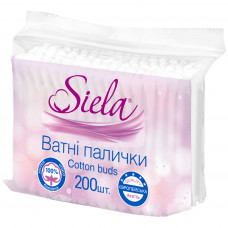 Ватні палички Siela 200 шт. (4820159840472)