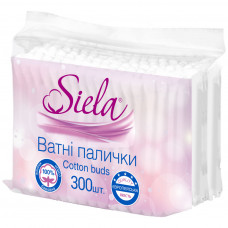 Ватні палички Siela 300 шт. (4820159845972)