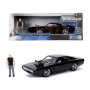 Машина Jada металева Форсаж Dodge Charger Street (1970) + фігурка Домініка Торетто 1:24 (253205000)