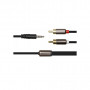 Кабель мультимедійний 3.5 mm Stereo Plug - 2*RCA, 1 m PowerPlant (CA912834)