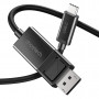 Кабель мультимедійний USB 3.1 Type-C to DisplayPort 1.8m V1.4 Thunderbolt 3 4K60Hz PVC Choetech (XCP-1803)