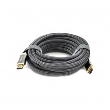 Кабель мультимедійний HDMI to HDMI 12.0m v2,0, OD-8.0mm 2K * 4K VEGGIEG (YT-HDMI(M)/(M)HX-12)