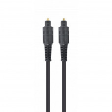 Кабель мультимедійний Optical Toslink M-M 1m black Cablexpert (CC-OPT-1M)