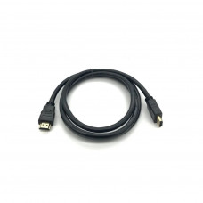 Кабель мультимедійний HDMI to HDMI 15.0m v1.4, OD-7.5mm Merlion (YT-HDMI(M)/(M)HS-15m)