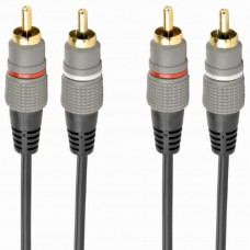 Кабель мультимедійний 2RCA to 2RCA 1.5m Cablexpert (CCAP-202-1.5M)